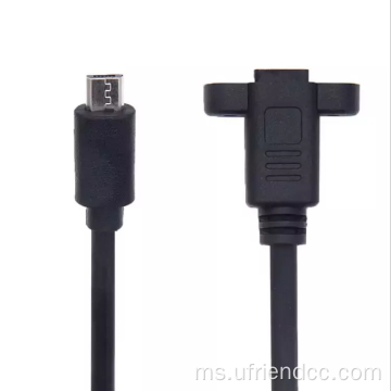 OEM USB lelaki mikro ke kabel lanjutan wanita